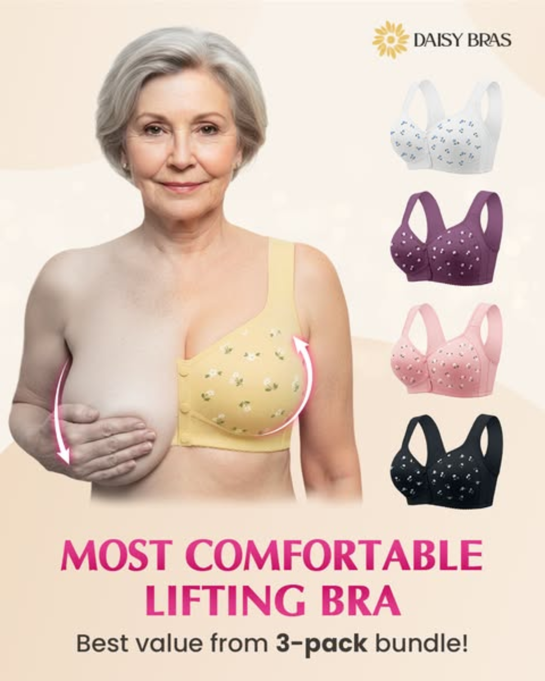 Daisy Bra Facebook ad