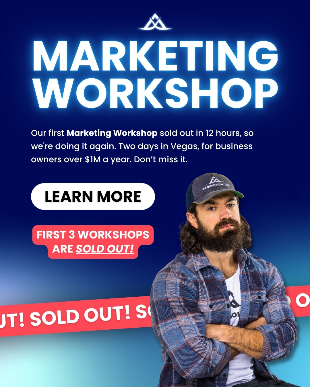 Alex Hormozi Facebook ad