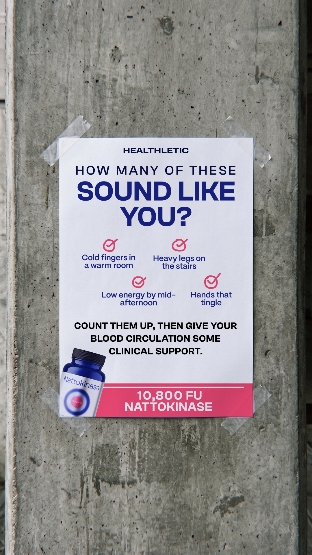 Healthletic Facebook ad