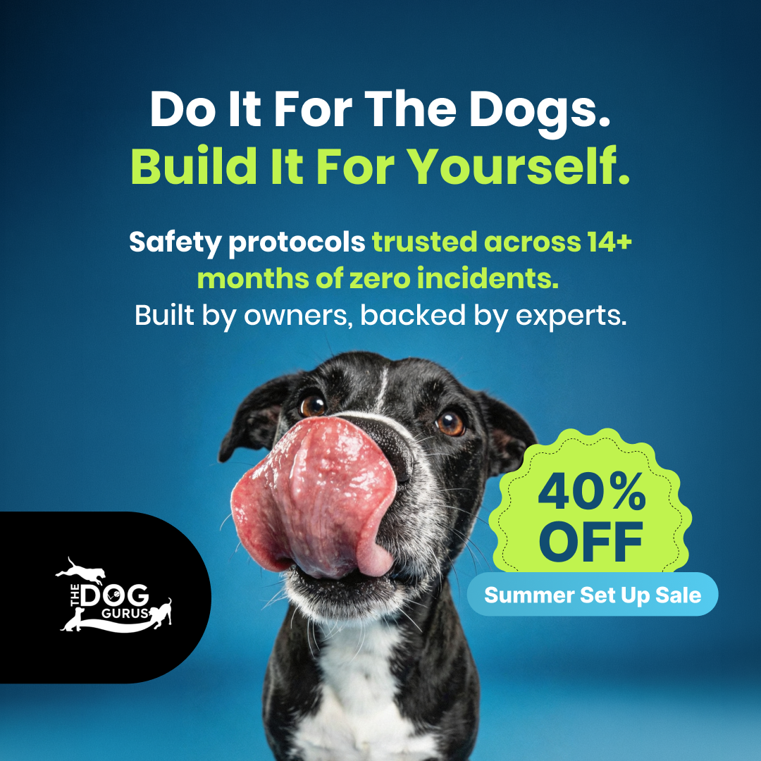 The Dog Gurus Facebook ad: Like Hiring 5 Employees. At 1/10th The Cost.