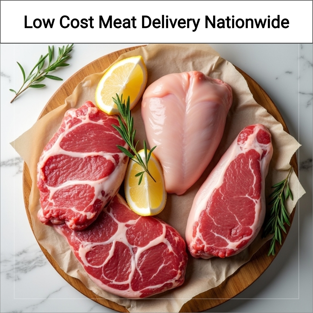 SmartSearches Alignify Facebook ad: Low Cost Meat Delivery Nationwide.