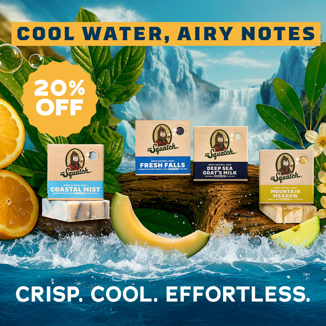 Dr. Squatch Facebook ad