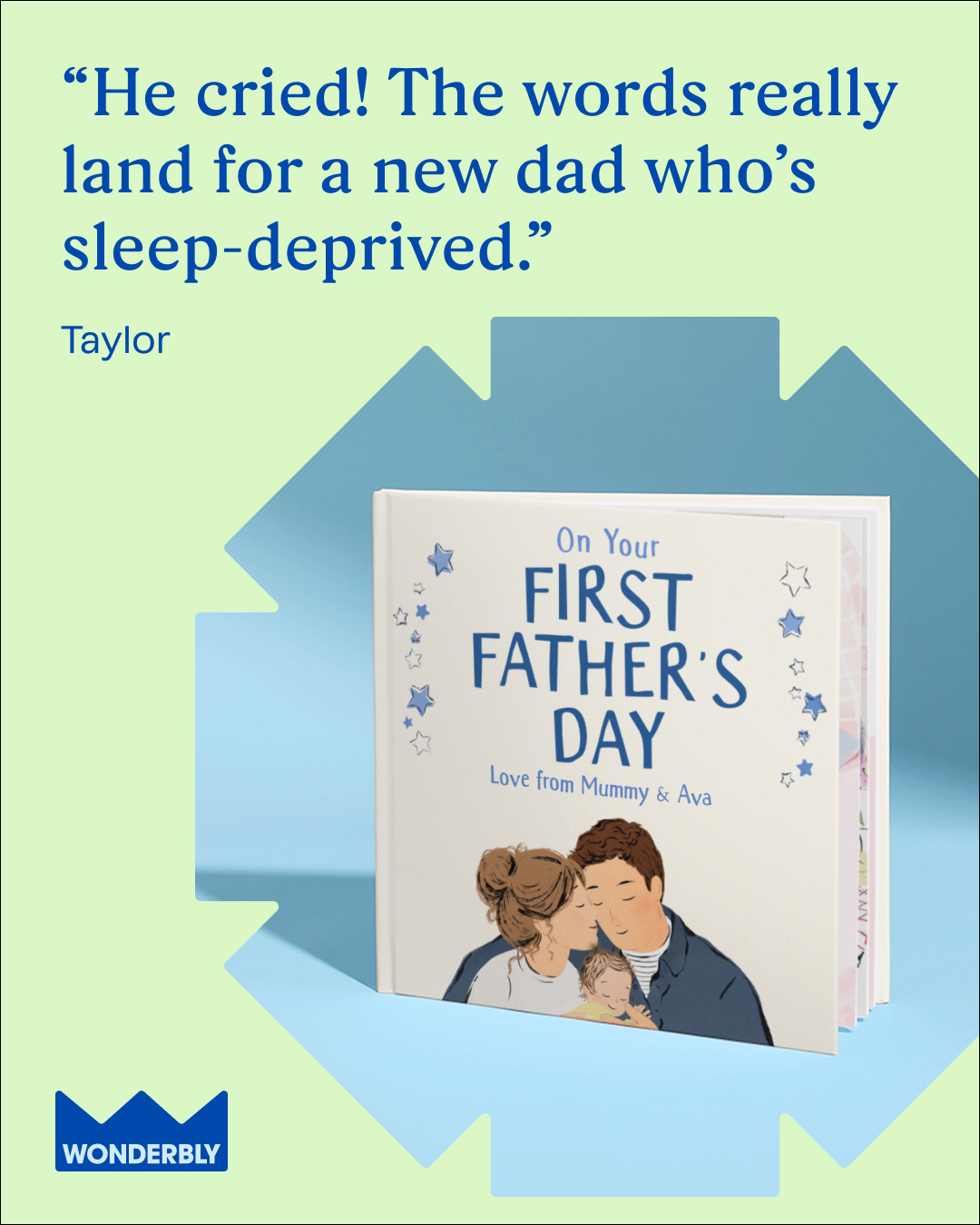 Wonderbly Facebook ad