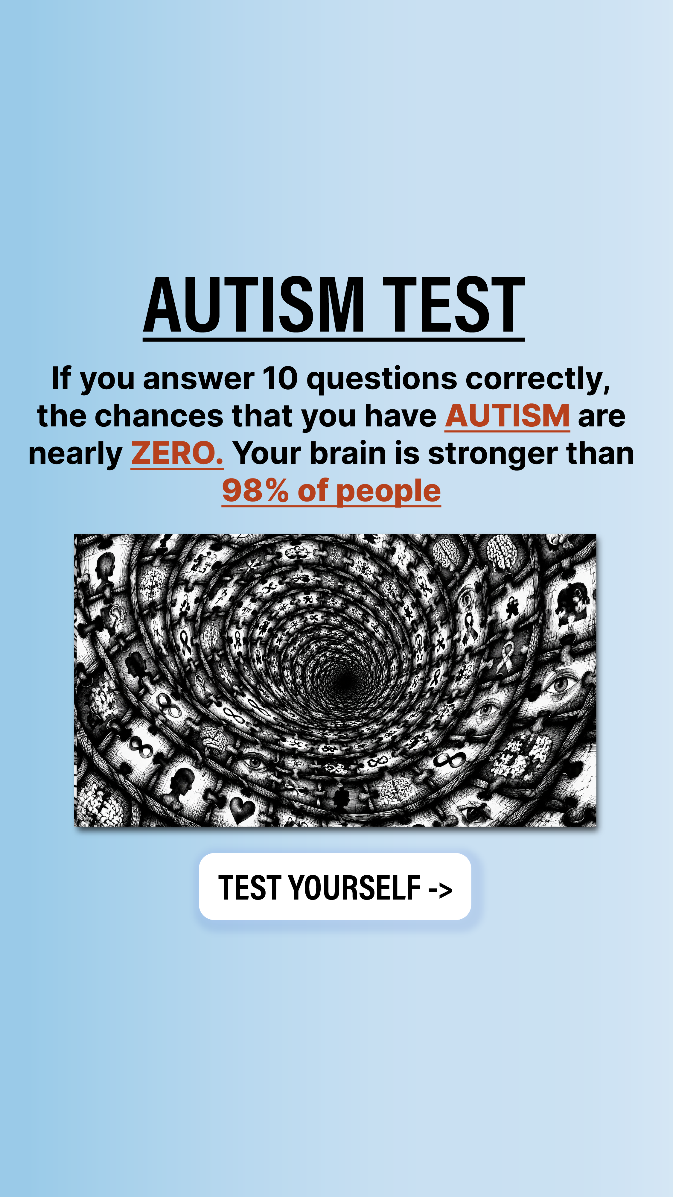 Brain Health Check Facebook ad