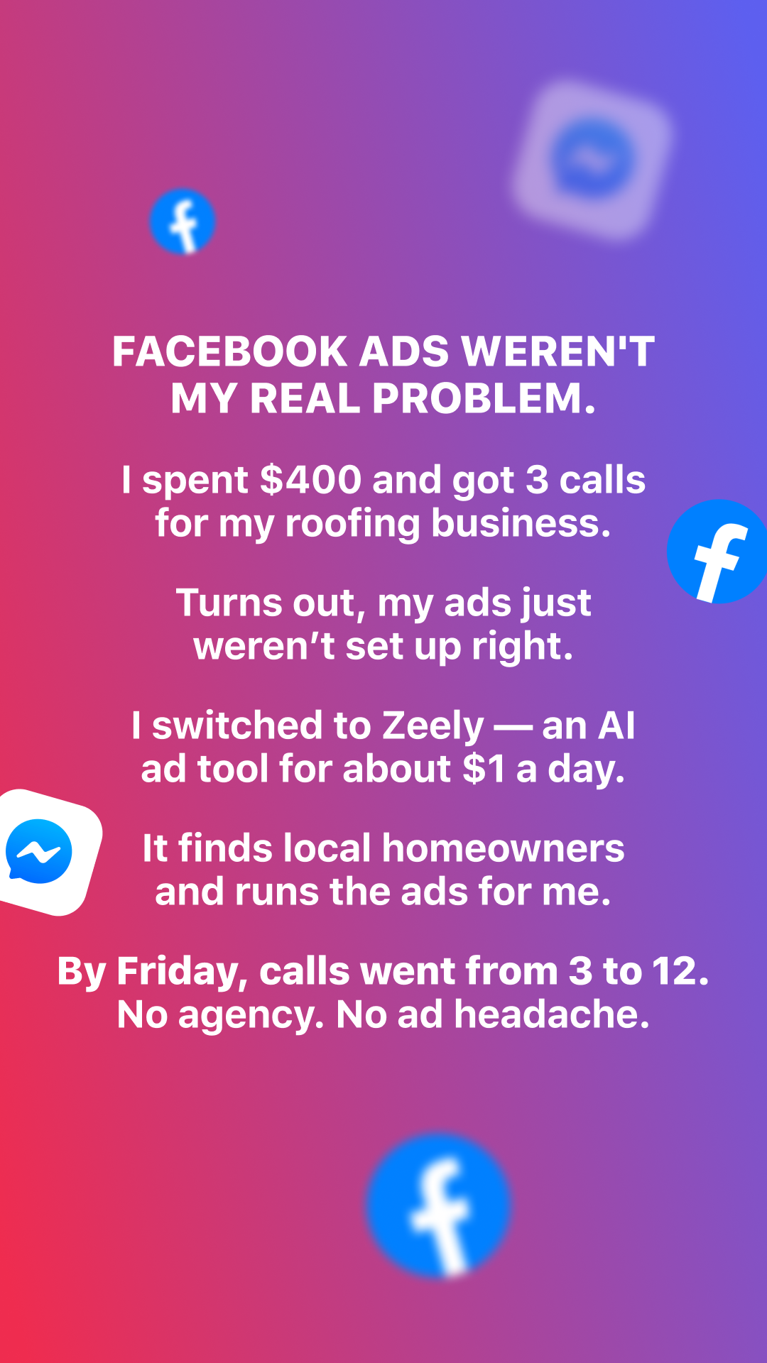 Zeely Facebook ad