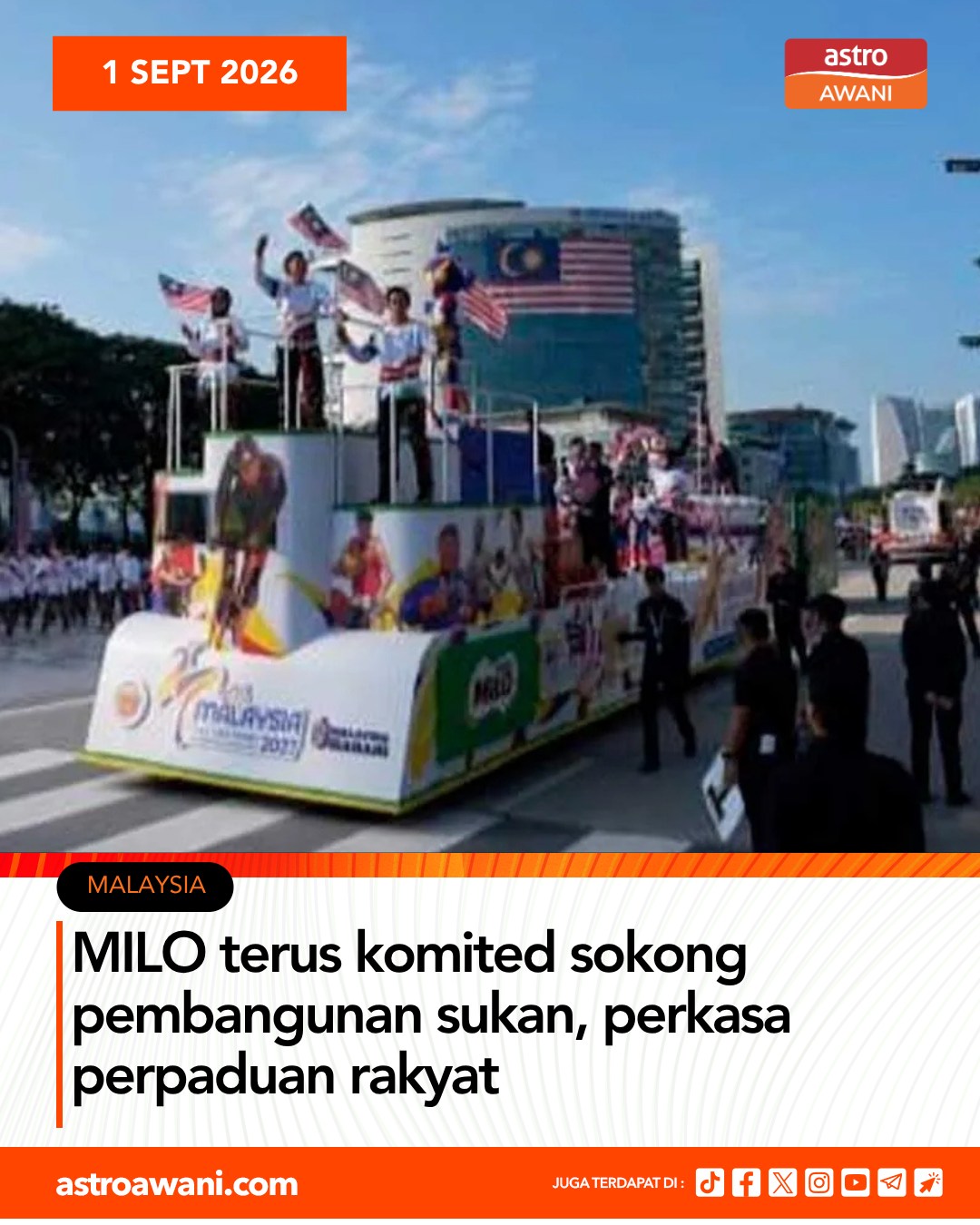 Astro AWANI Facebook ad: Komitmen itu diteruskan menerusi pelbagai inisiatif…