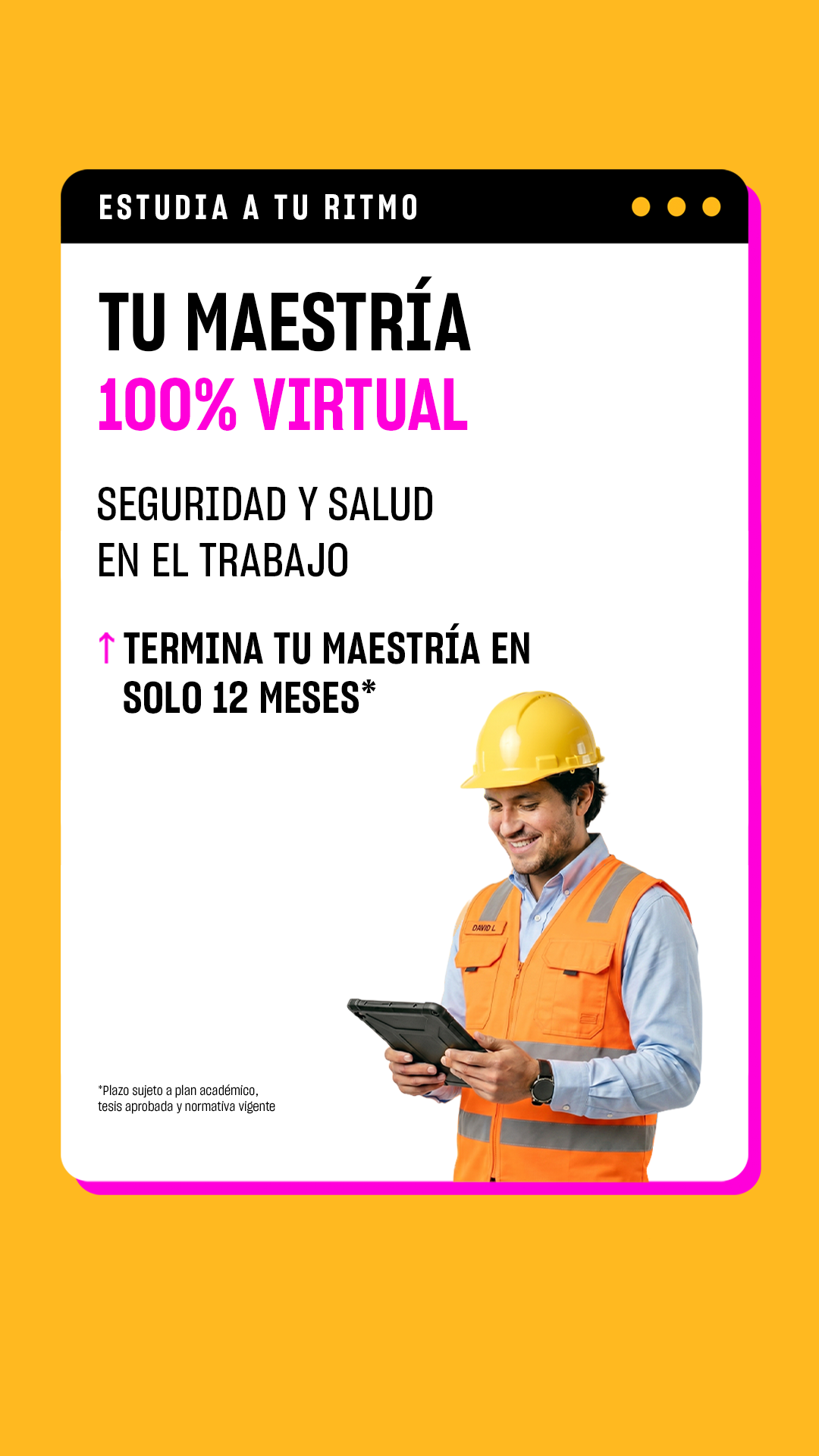 UPN Posgrado Facebook ad