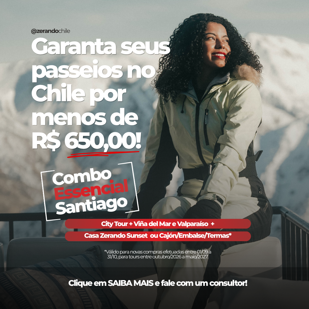 Zerando o Chile por Tales Barreto Facebook ad: Venha Conhecer com a Gente!