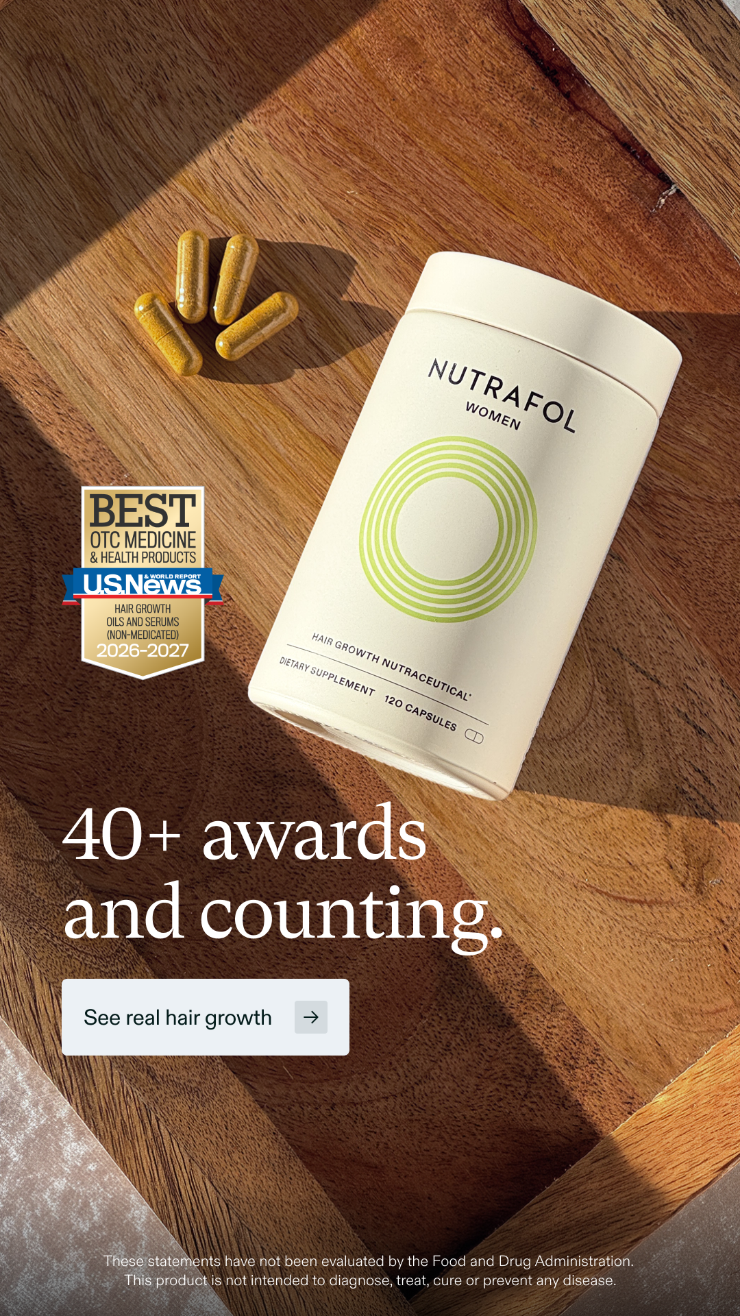 Nutrafol Facebook ad