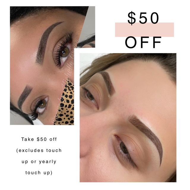 Brows by Michelle Grace Facebook ad: Ombre Powder Brows