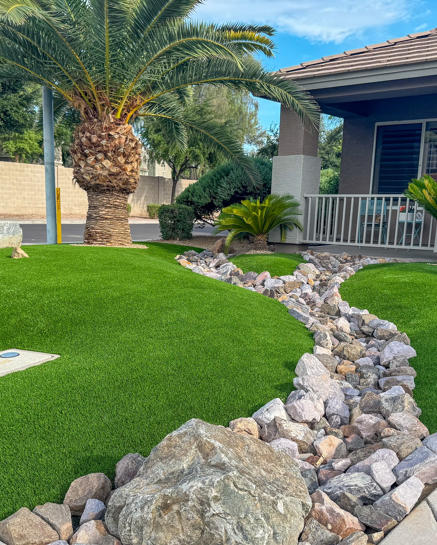 KO's Landscaping Facebook ad: Want to turn your front yard into a…