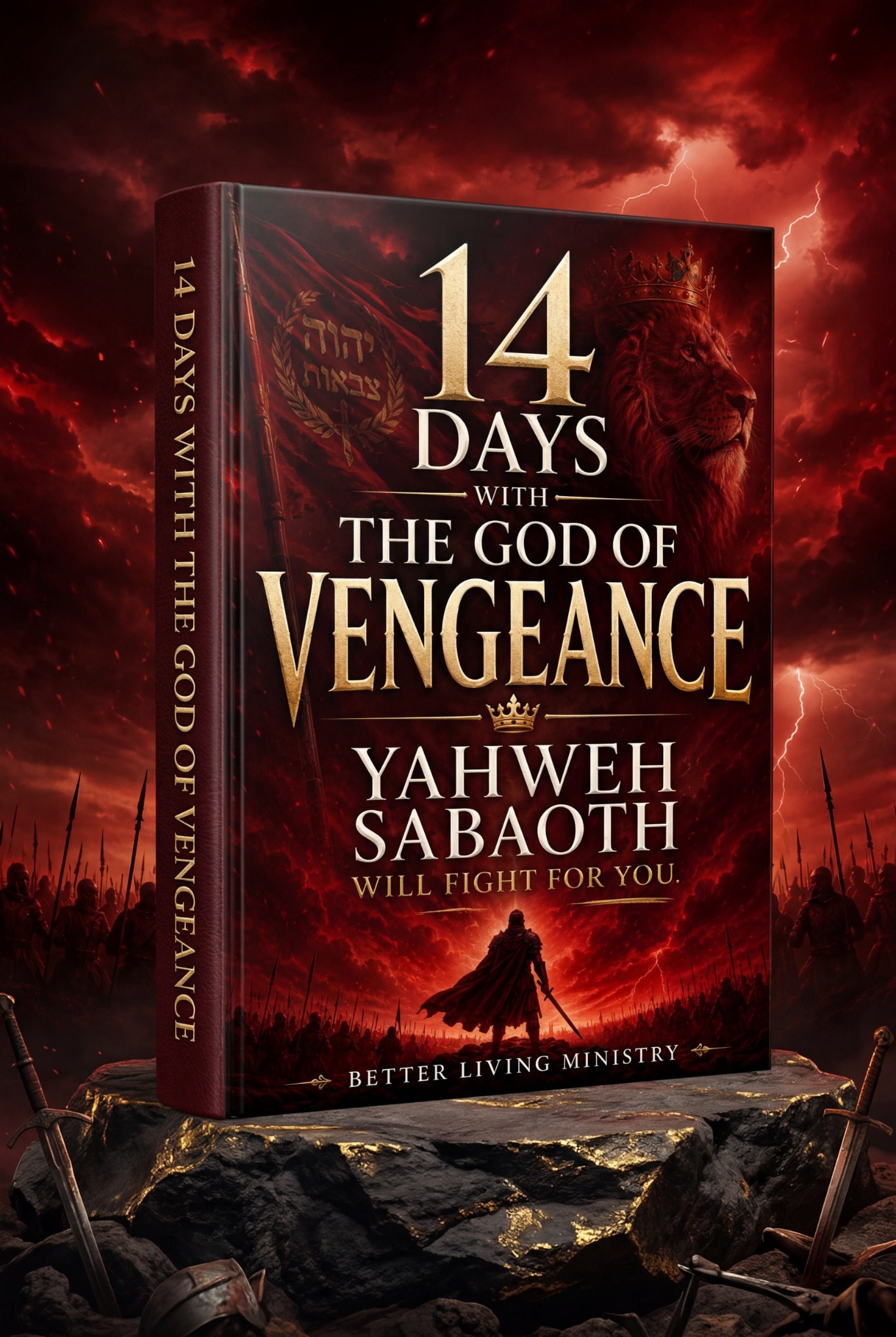 This Better Living Network Facebook ad: El Nekamoth. The God of Vengeance. Meet Him in 14 days.