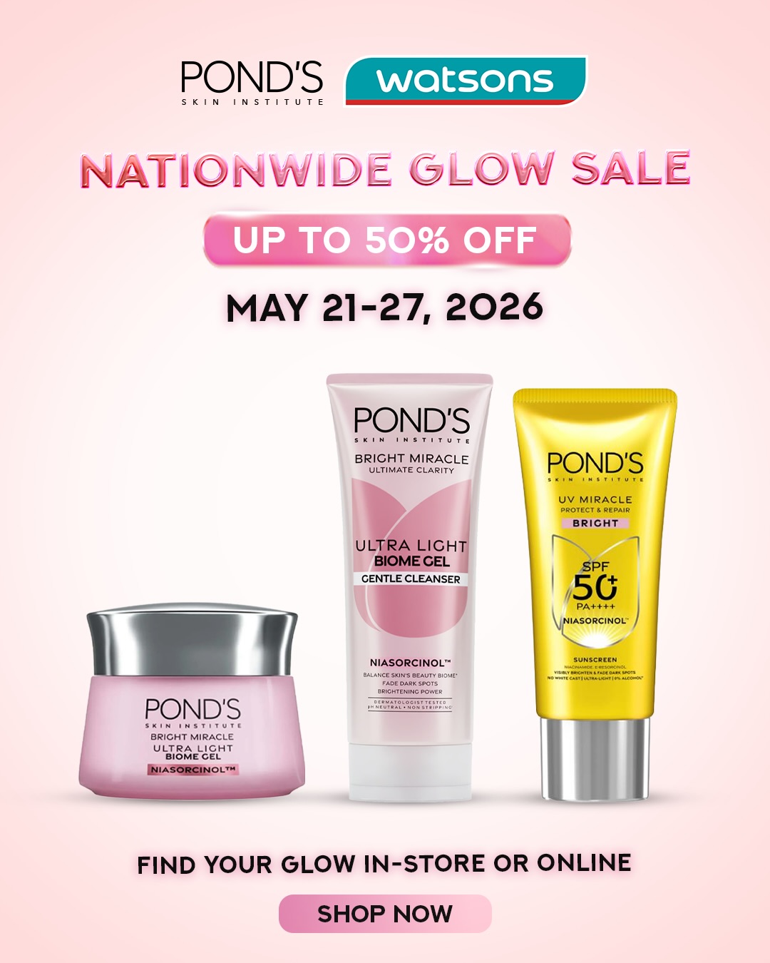 POND'S Facebook ad