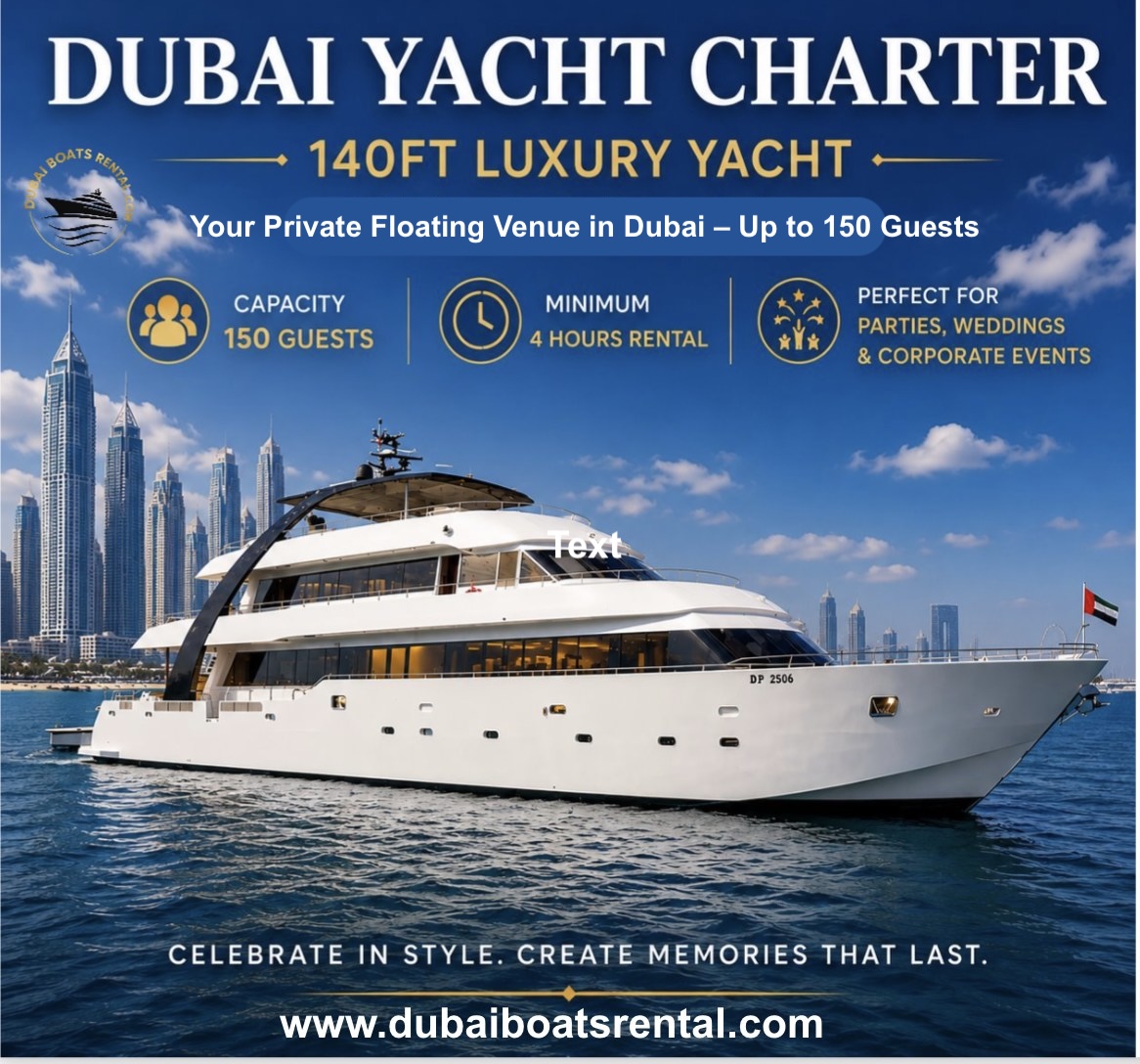 Luxury Concierge Services Facebook ad: HOST YOUR NEXT EVENT ON ONE OF DUBAI'S…