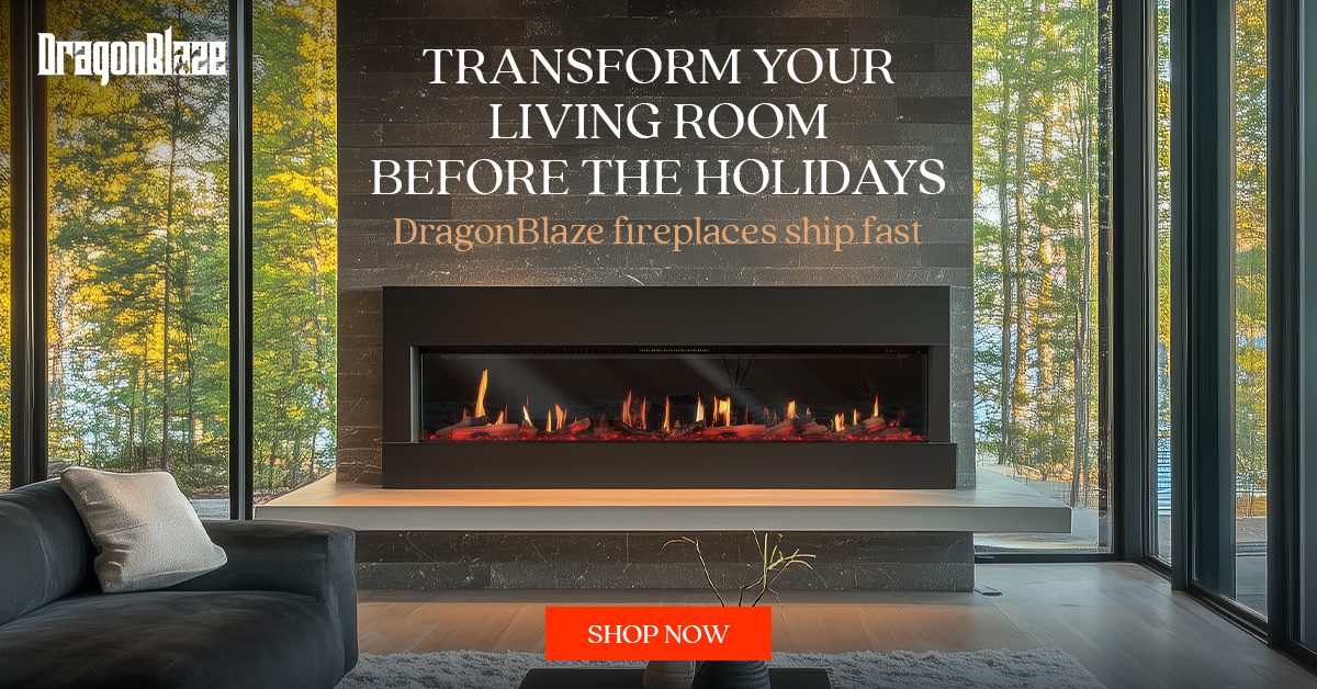 MagikFlame Electric Fireplaces Facebook ad: The Entertainer's Dream