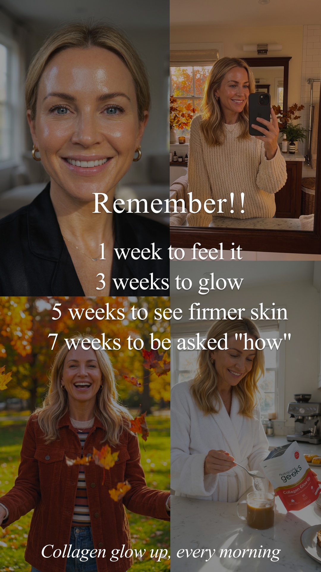 Radiant Over 40 Facebook ad