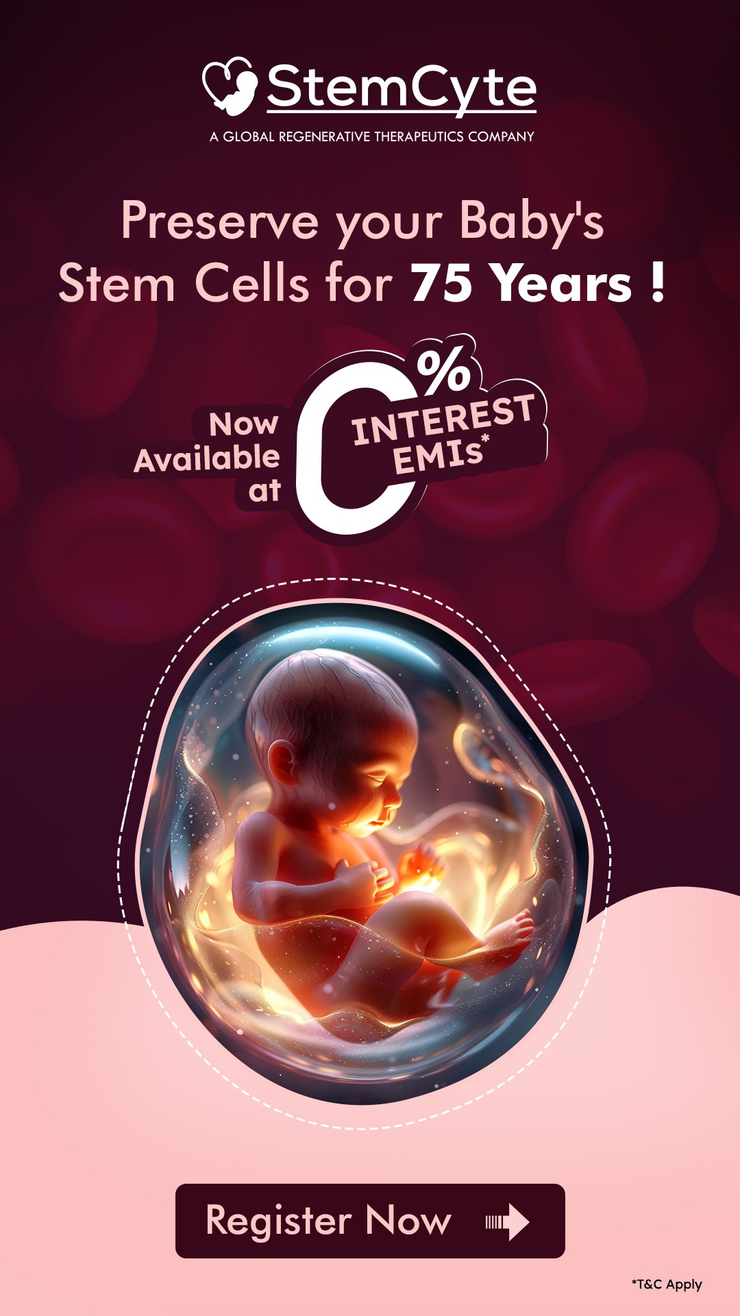 StemCyte India Facebook ad