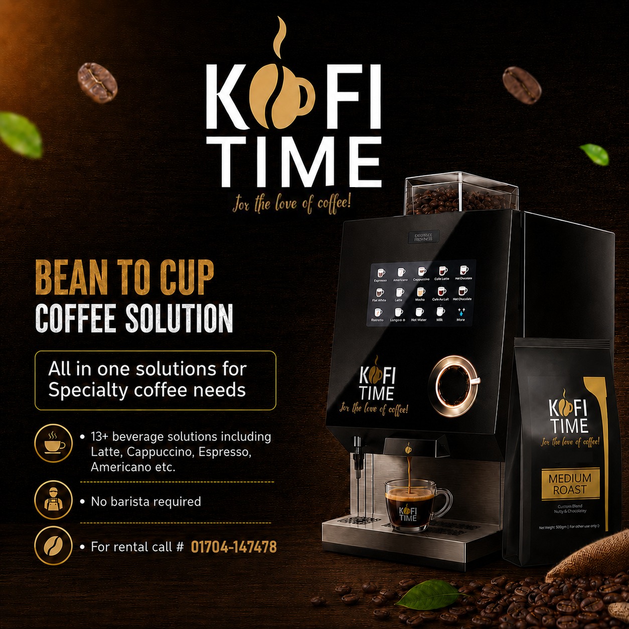Kofi Time Facebook ad