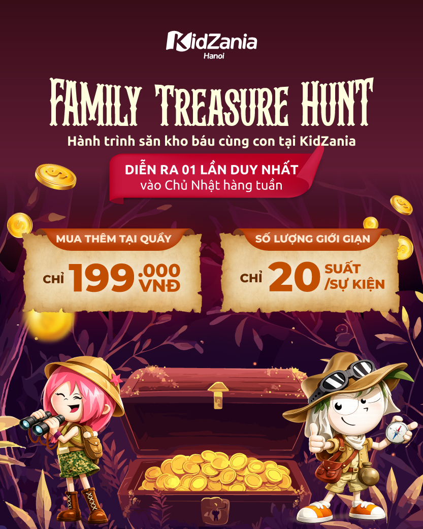 KidZania Hà Nội Facebook ad: HOẠT ĐỘNG ĐẶC BIỆT: TRẢI NGHIỆM CHO CẢ…