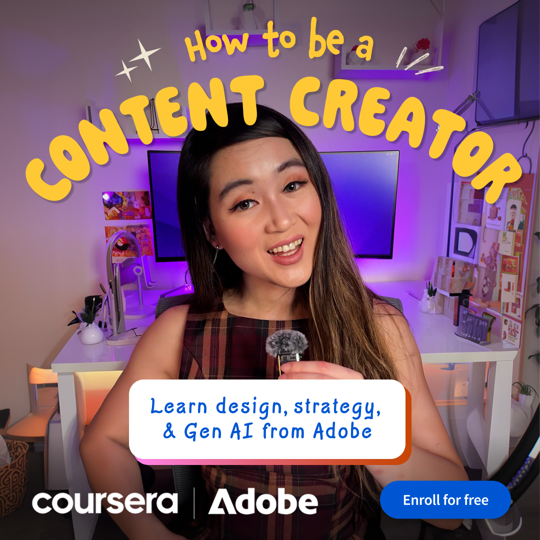 Coursera Facebook ad