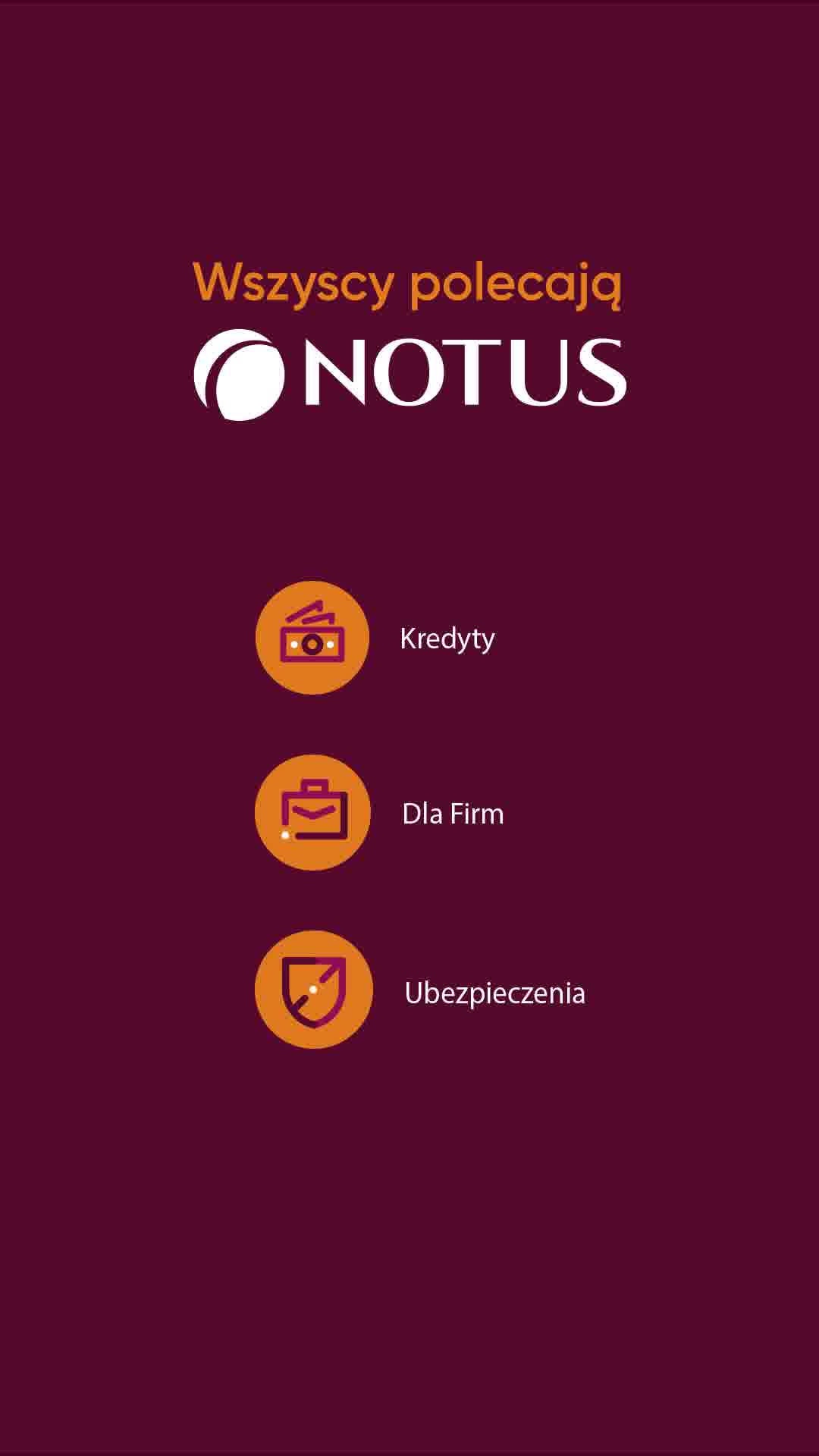 NOTUS Facebook ad: Znajdź swojego eksperta