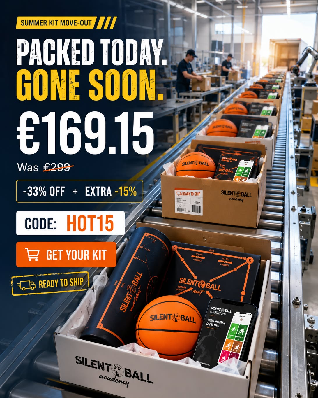 SilentBall Academy Facebook ad