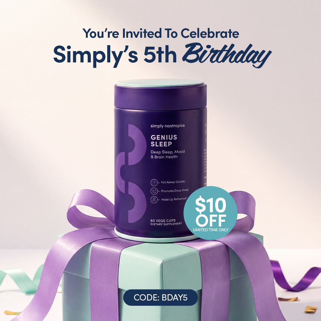 Simply Nootropics Facebook ad