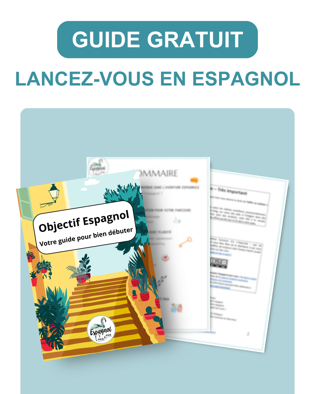 Espagnol pas à pas Facebook ad