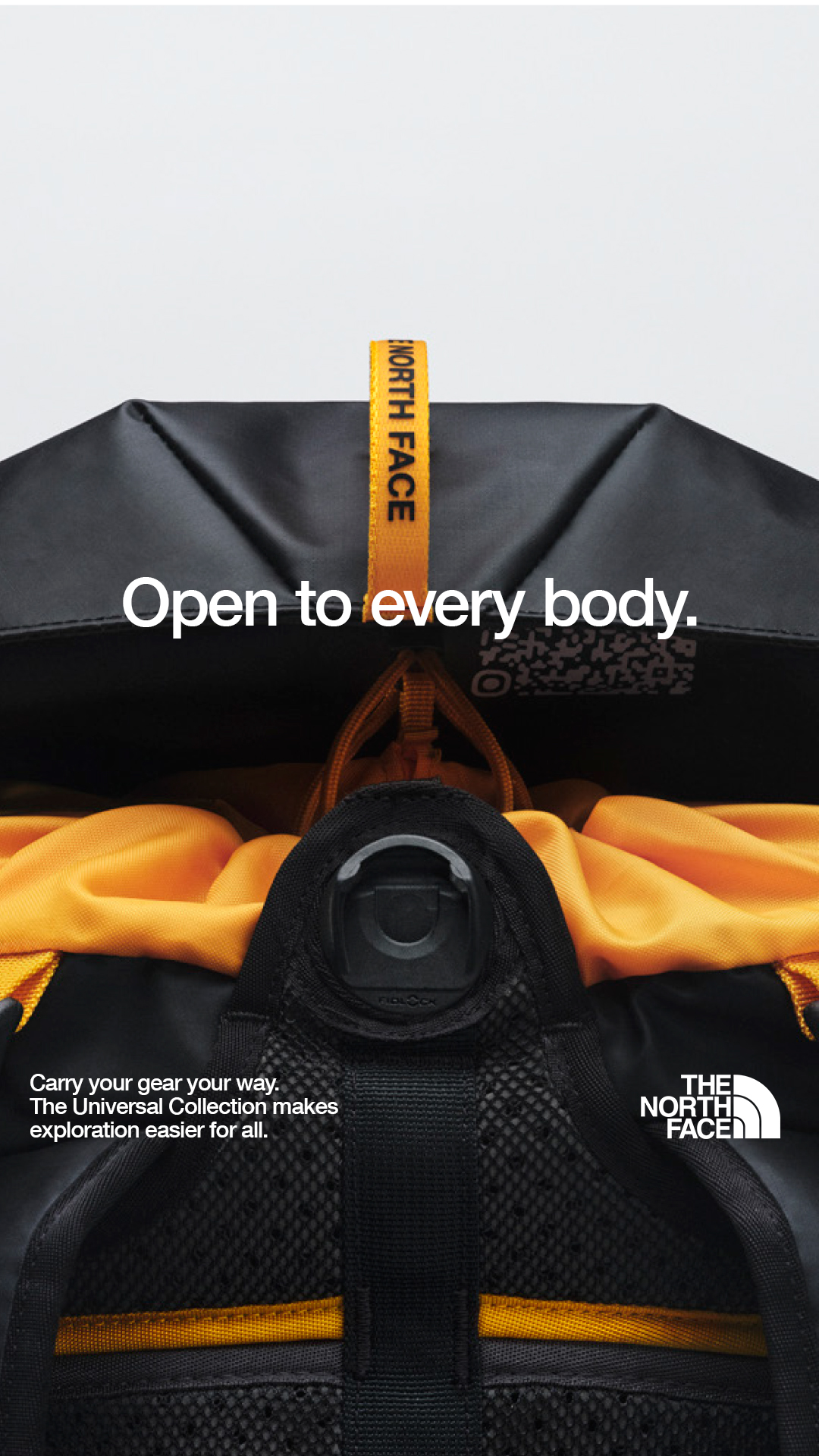 The North Face Facebook ad
