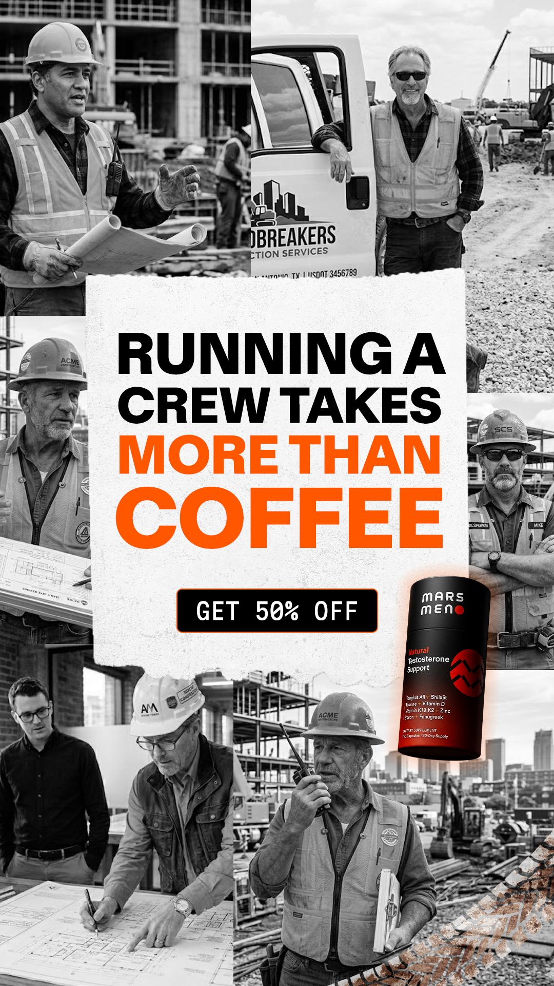 Mars Men Facebook ad