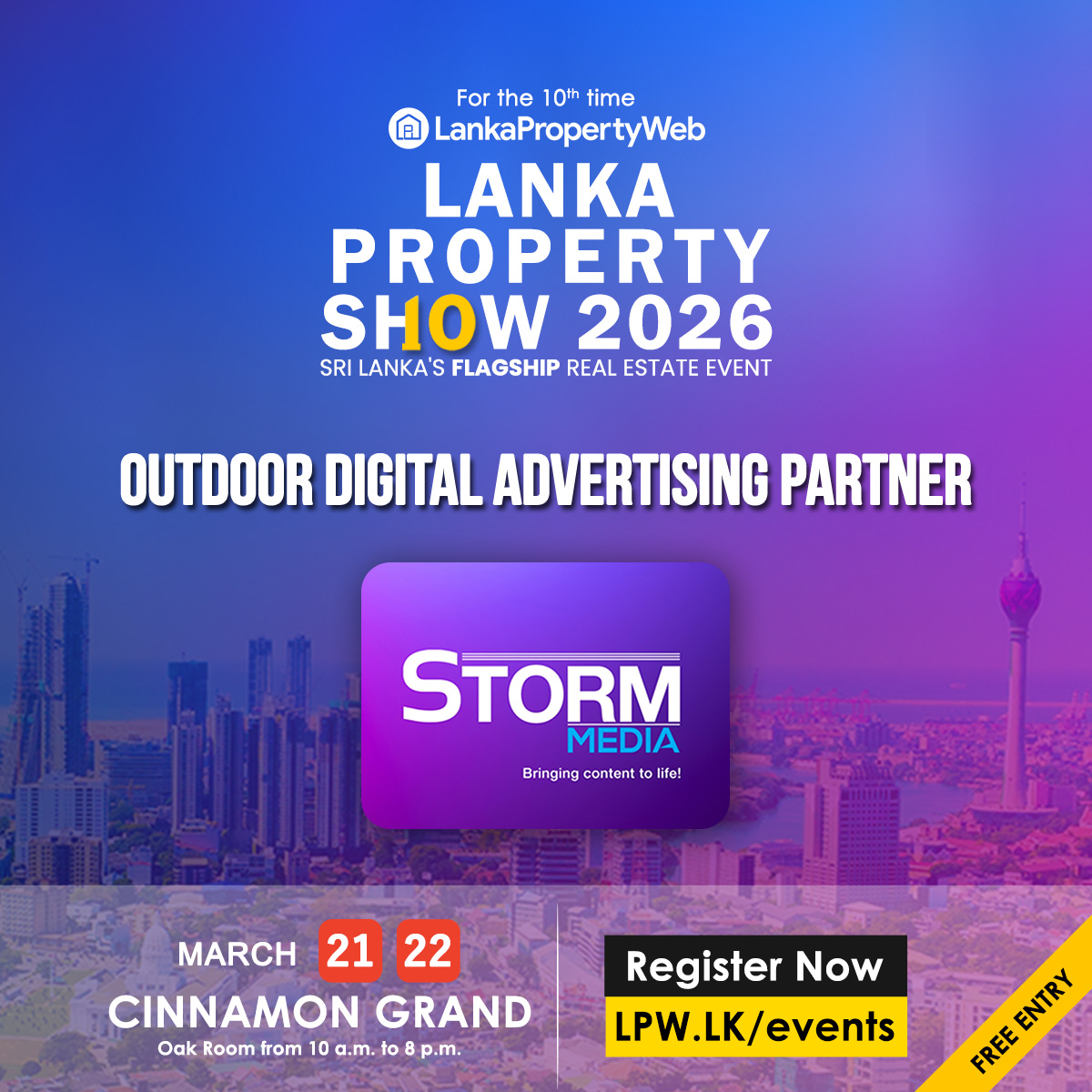 Lanka Property Web Facebook ad