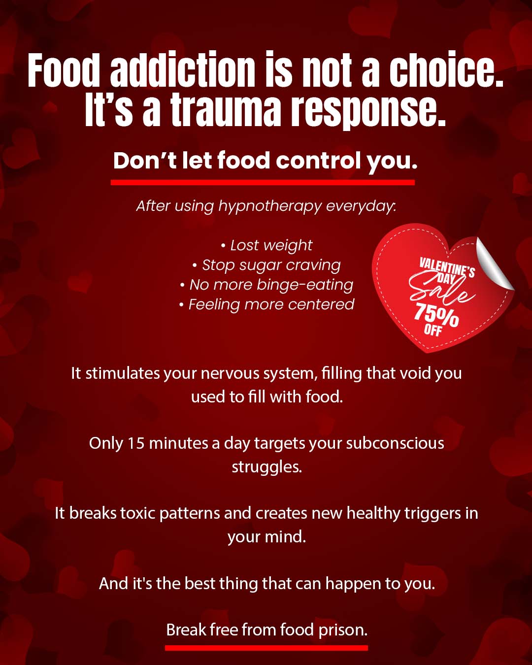 Hypnozio: power of hypnotherapy Facebook ad