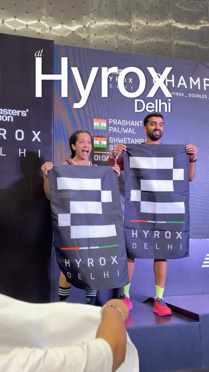 prashant_pali Facebook ad: Hyrox Delhi was a blast.