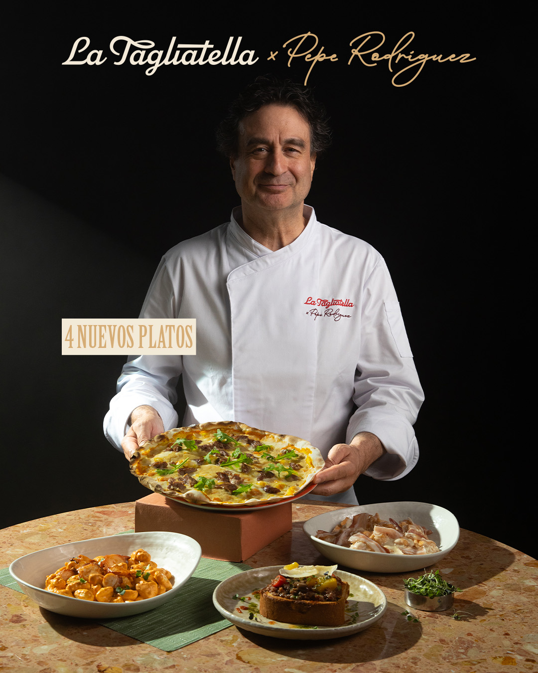 Restaurantes La Tagliatella Facebook ad: Descubre nuestros 4 nuevos platos creados junto al…