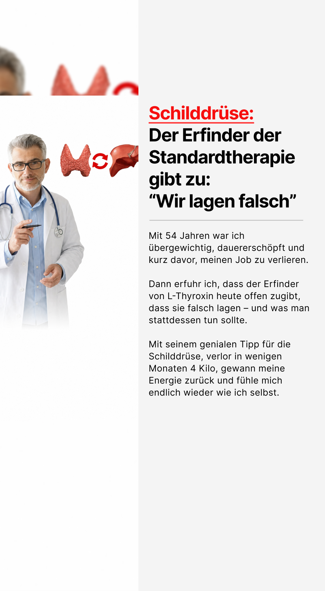 Mission Schilddrüse Facebook ad