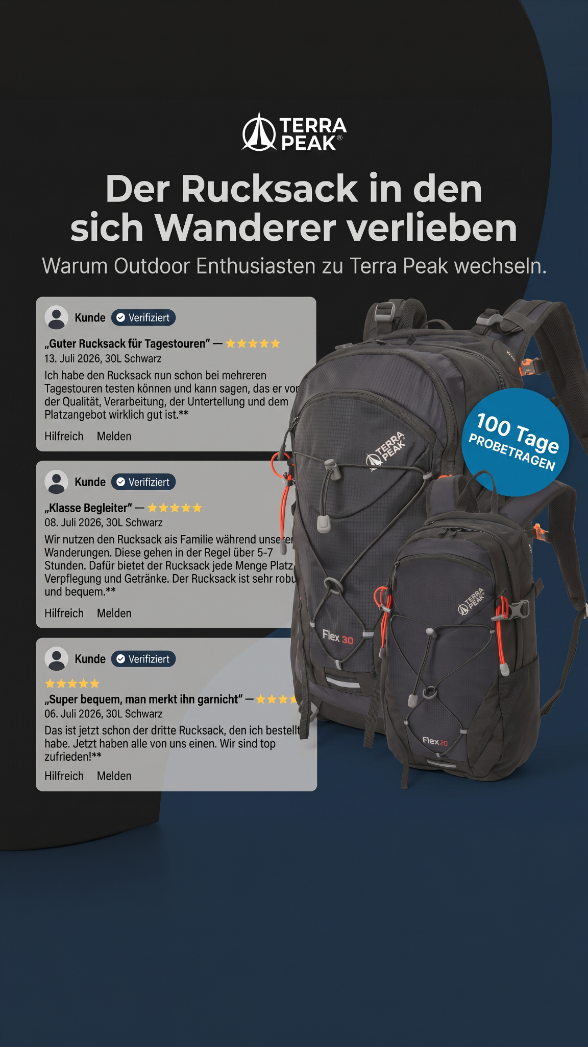Terra Peak Facebook ad from Jul 24, 2026