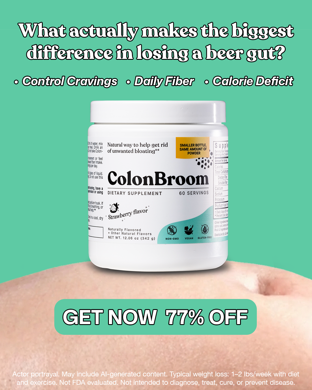 ColonBroom Facebook ad