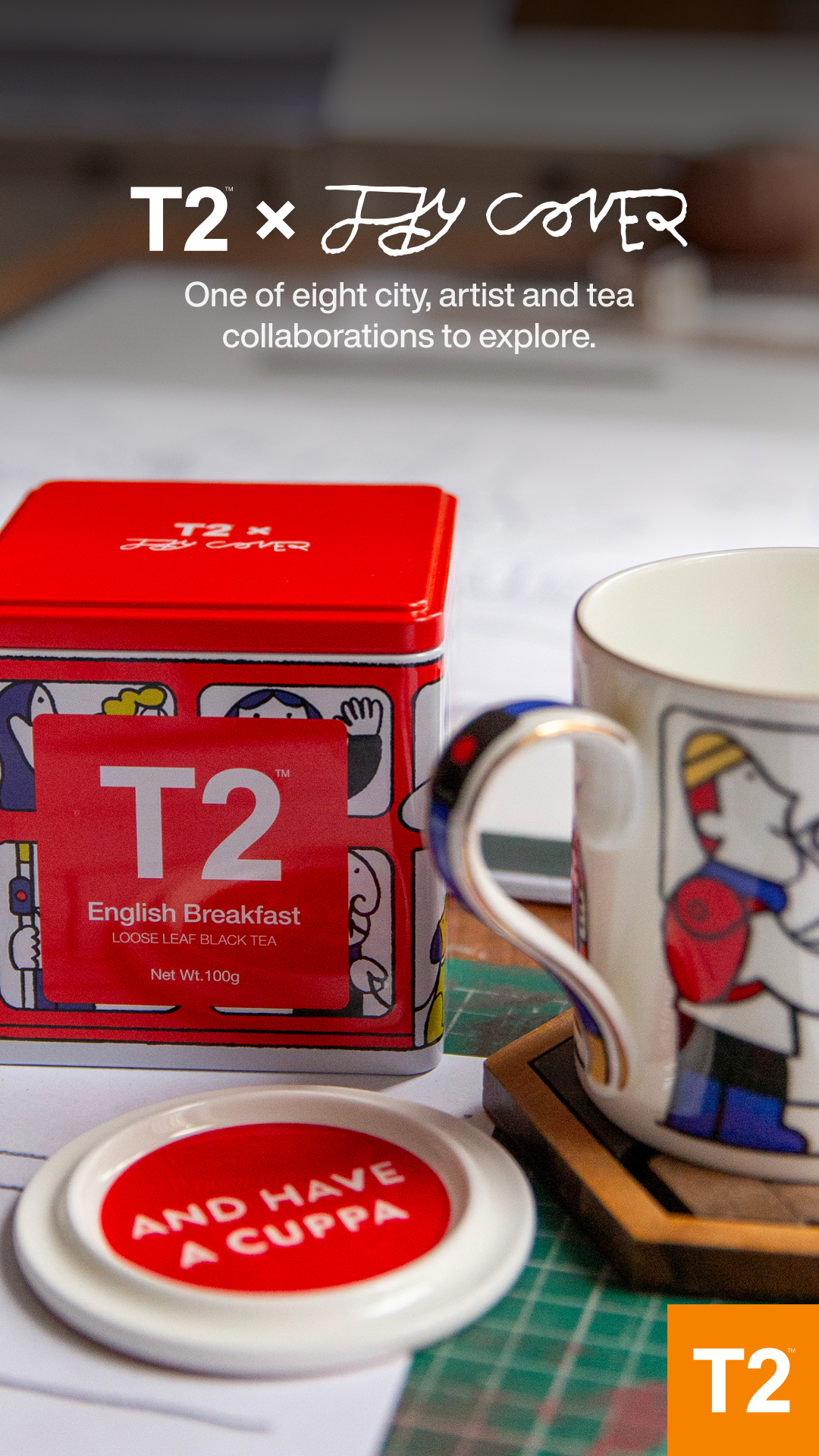 T2 Tea Facebook ad