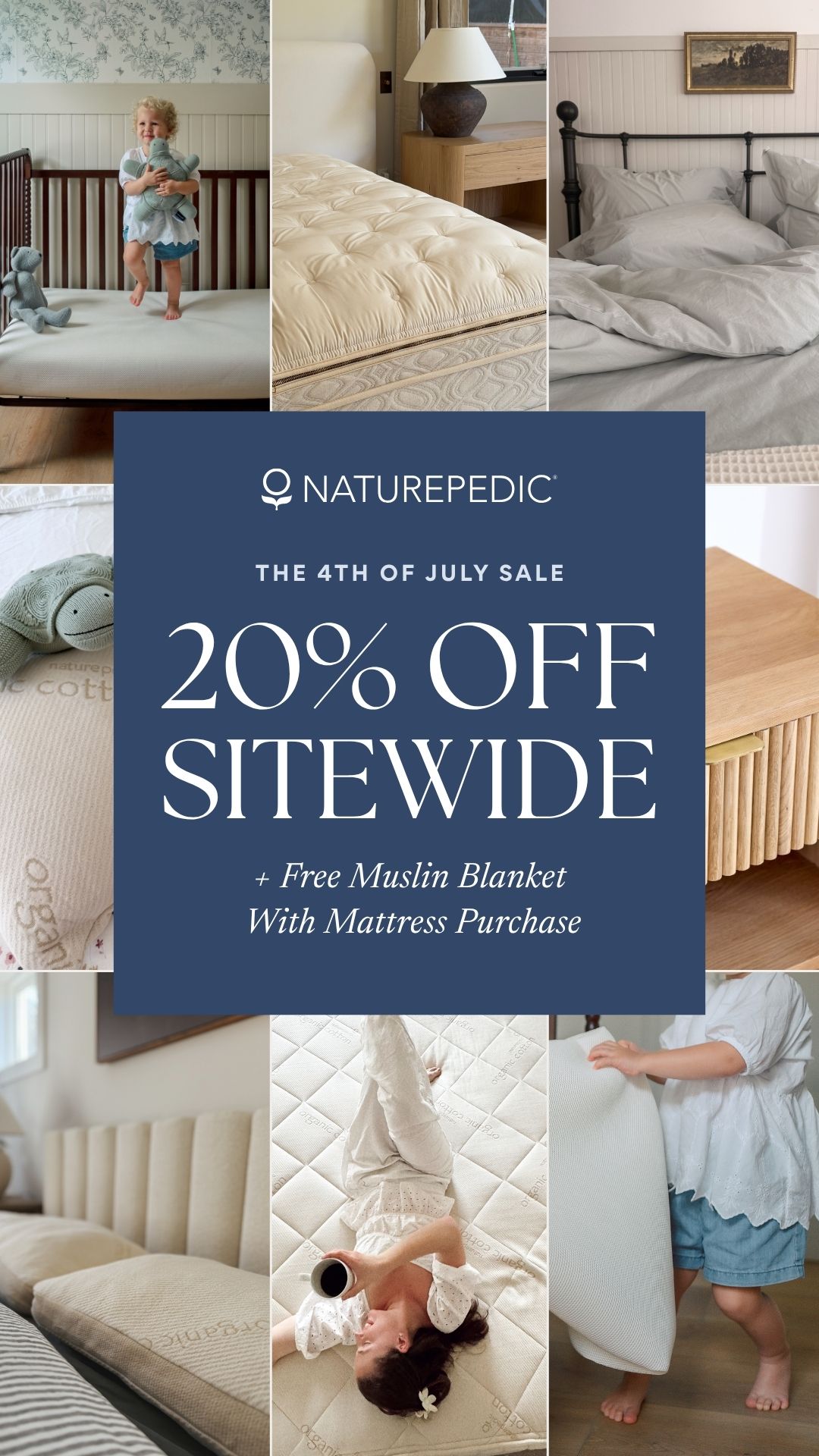 Naturepedic Facebook ad