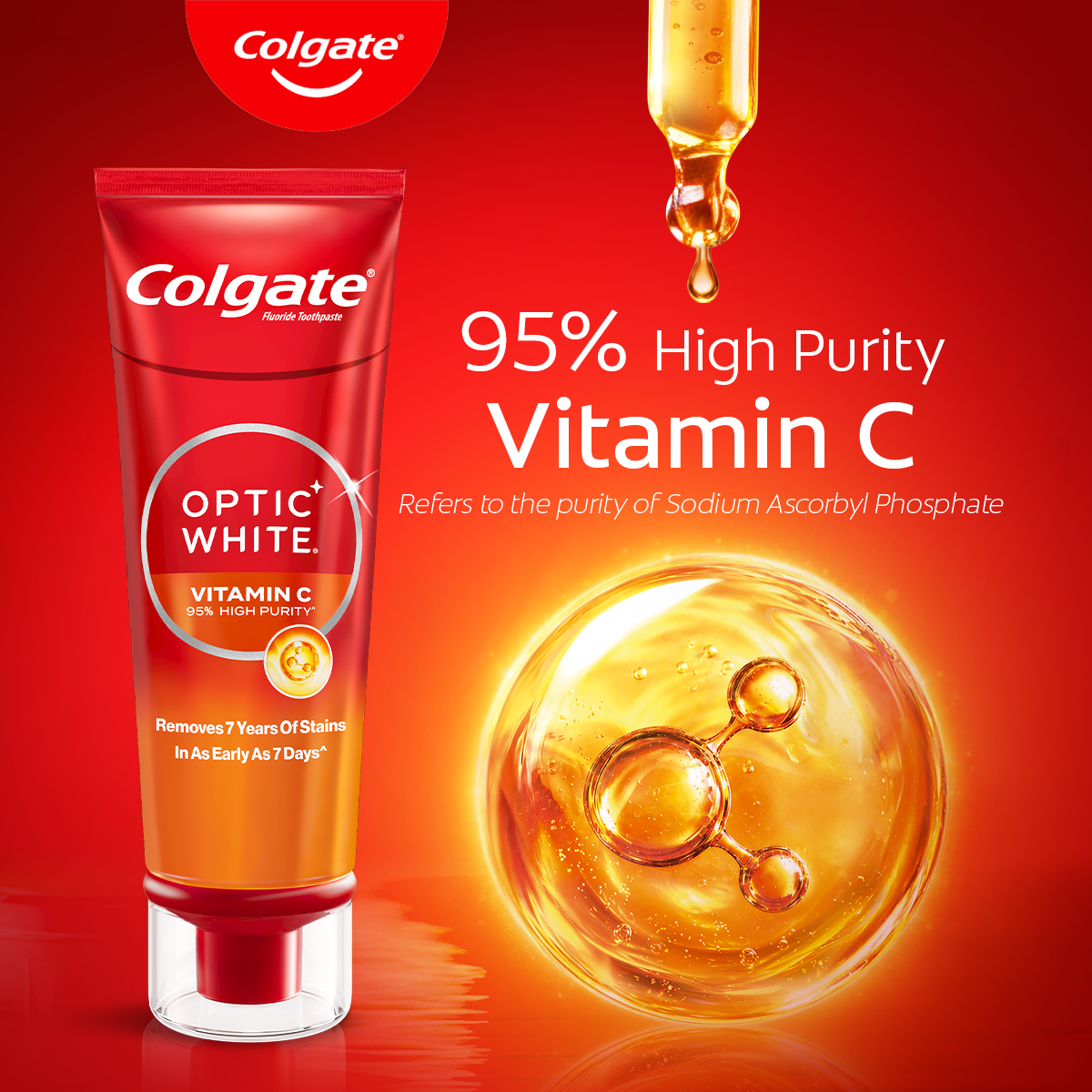 Colgate Facebook ad: A smile like sunshine