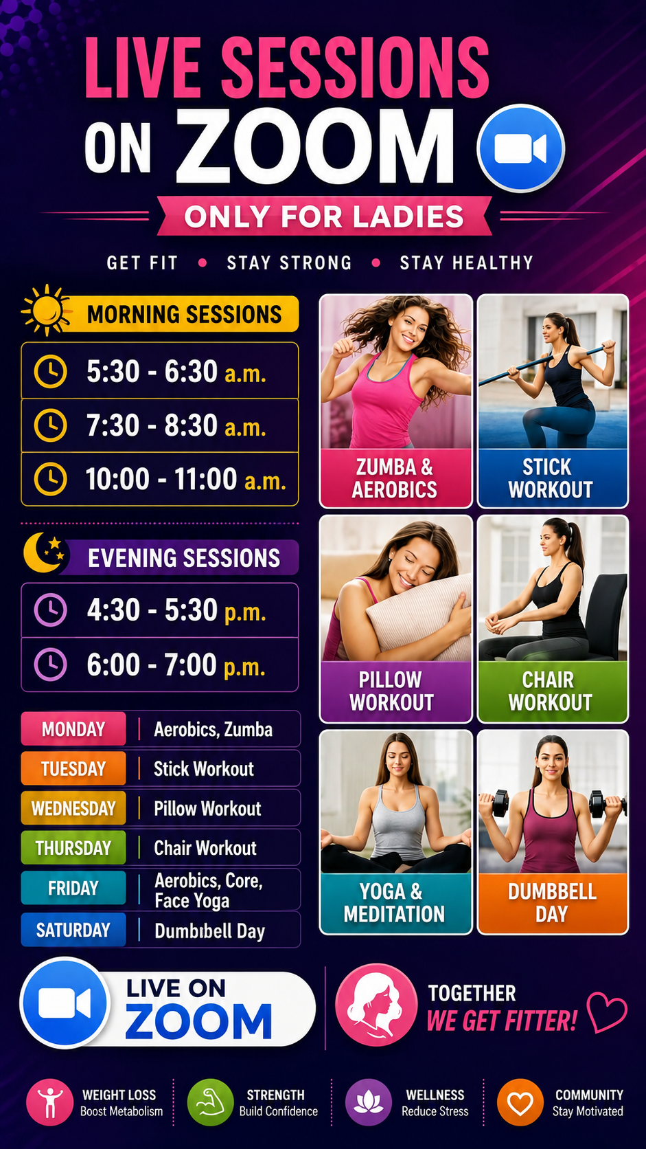 Jyoti Fitness Zone Facebook ad: Chat with us