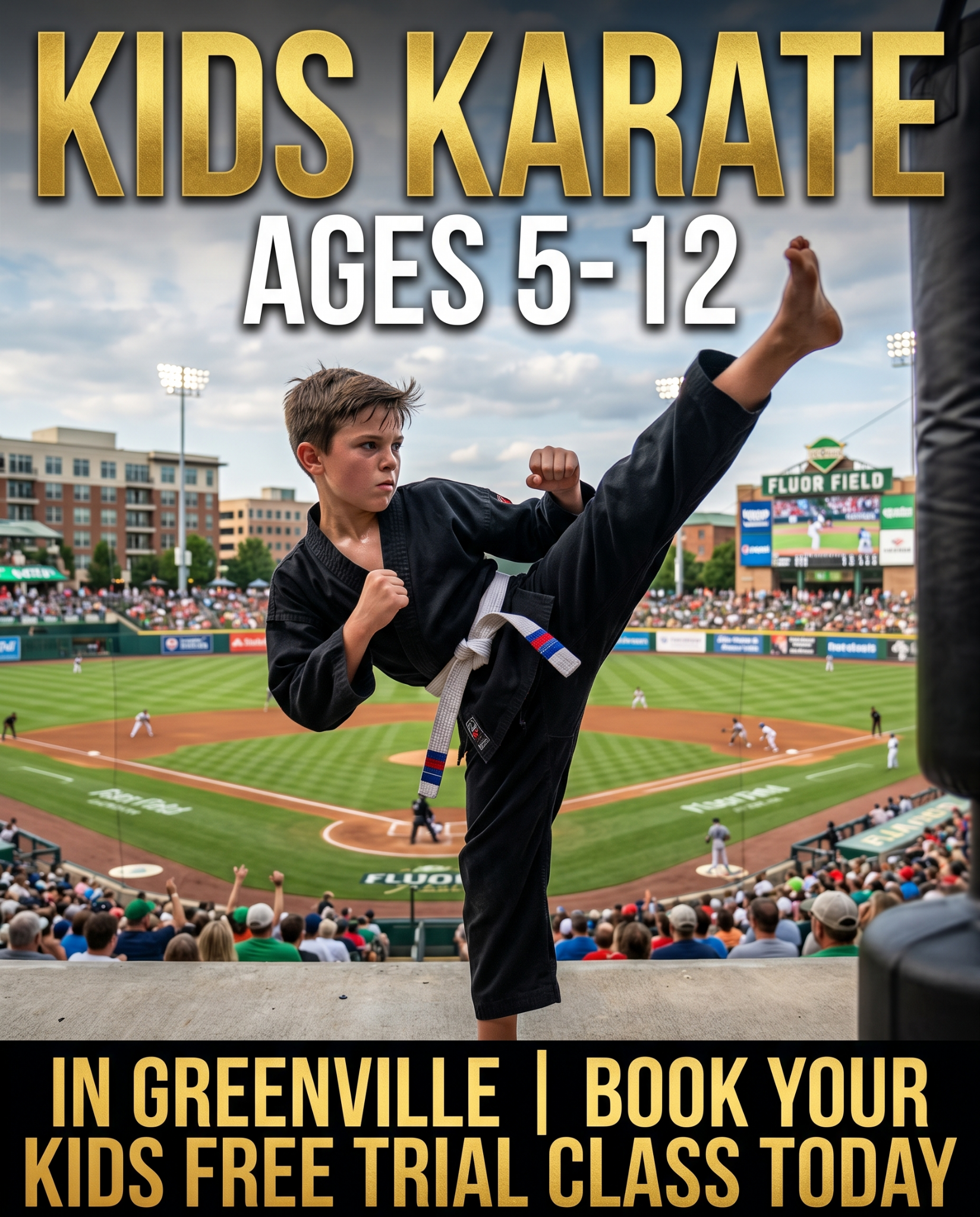 Sam Chapmans Karate Facebook ad