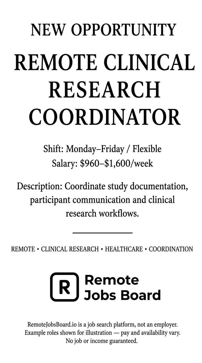 Remote Jobs Board - Work From Anywhere Facebook ad