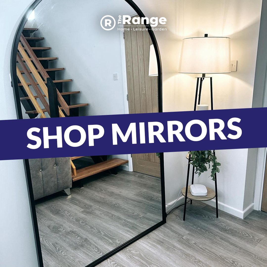 The Range Facebook ad: Shop Mirrors