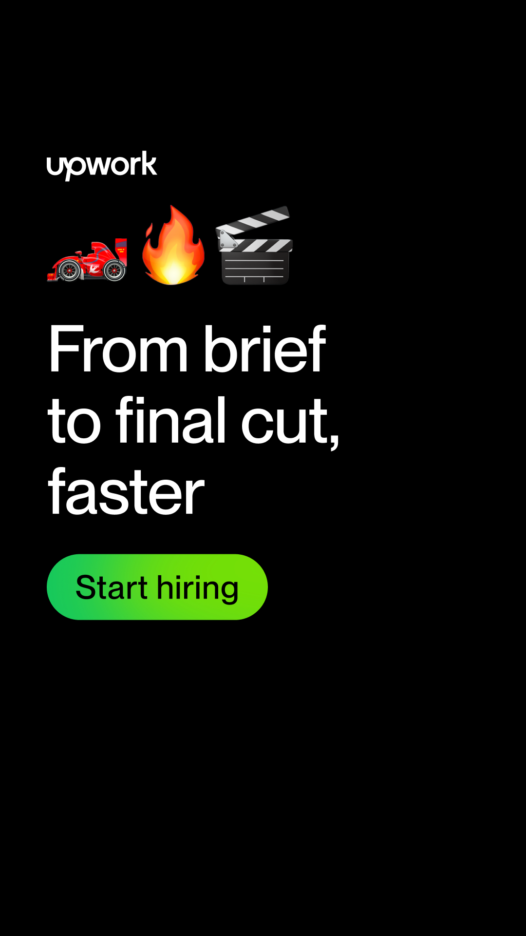 Upwork Facebook ad