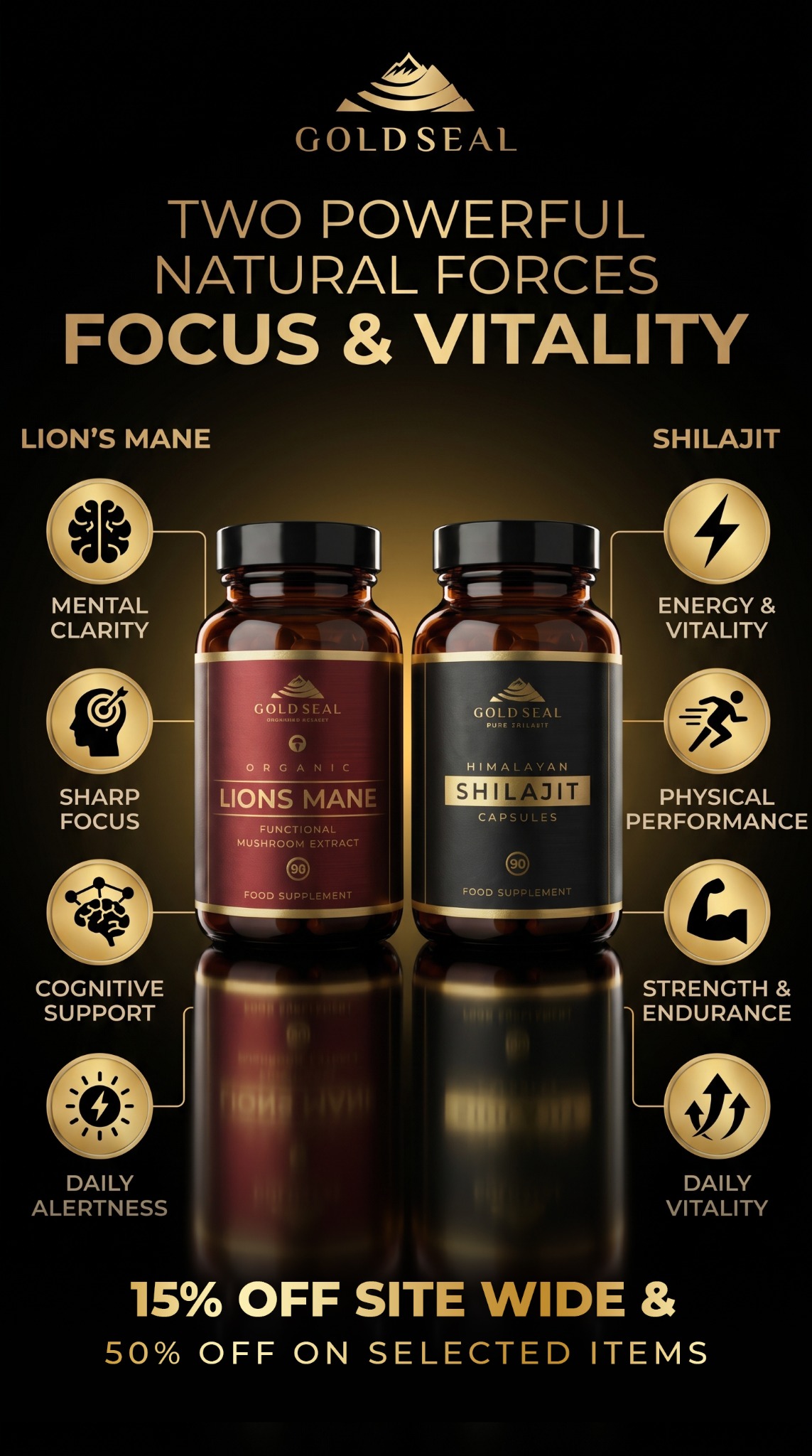 Gold Seal Shilajit Facebook ad
