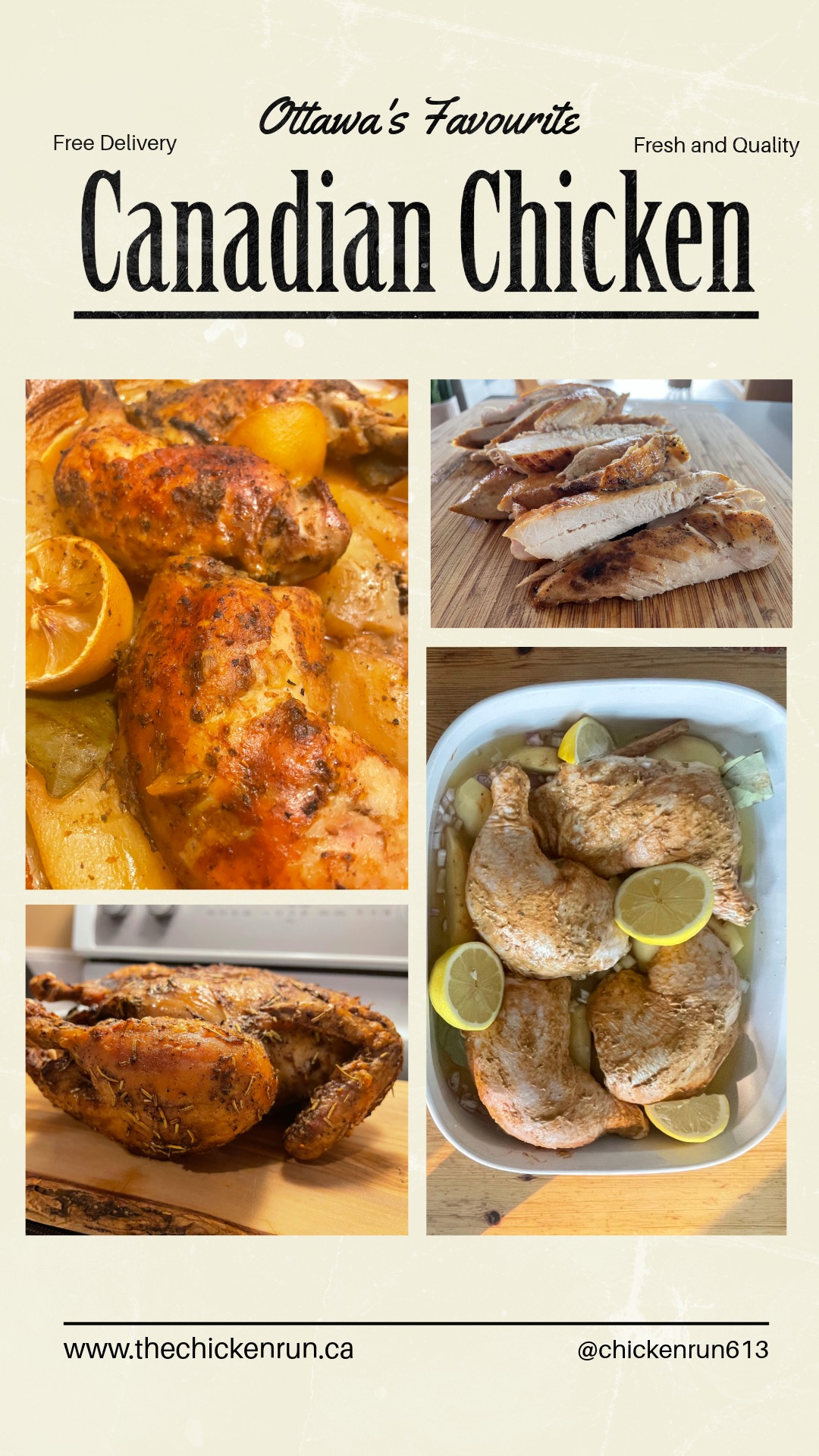 The Chicken Run Ottawa Facebook ad: Local Meat Delivery Ottawa | Fresh Local Chicken | The…