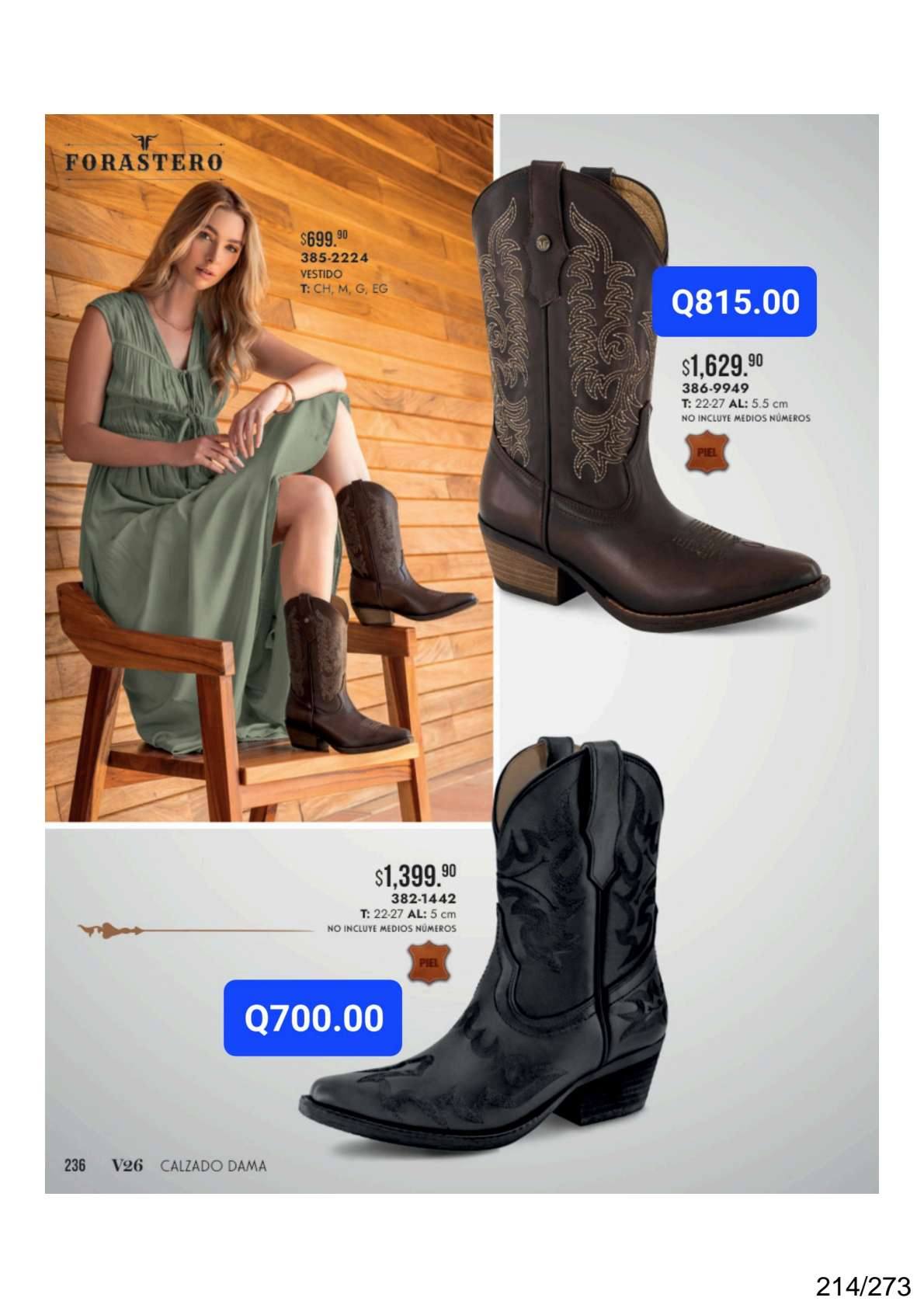 Multimarcas Gaél Facebook ad: BOTAS y BOTINES COLECCIÓN DAMA