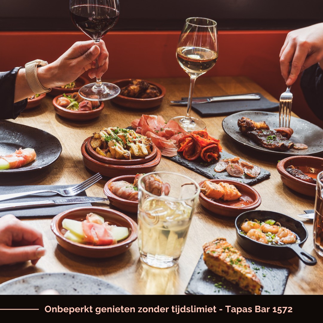Tapas Bar 1572 Facebook ad: Nieuwe gerechten zijn gearriveerd… en ze stellen niet…