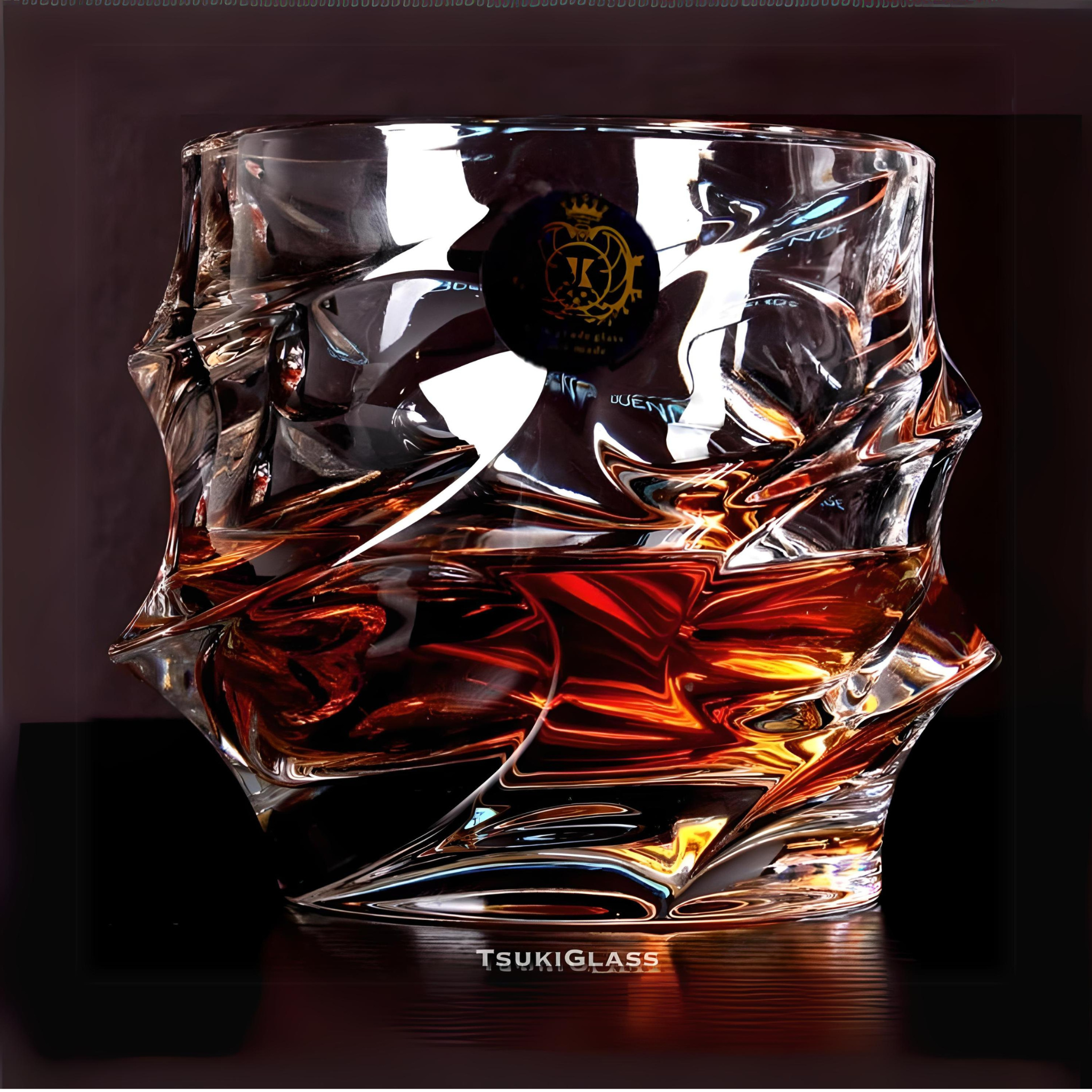 TsukiGlass Facebook ad: Storm Premium Crystal Whisky Glass